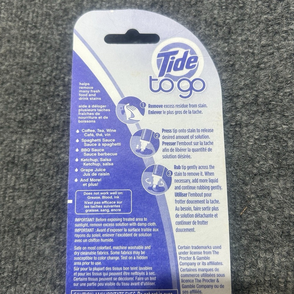 Tide To Go Stain Remover Stick - Picture 8 of 8